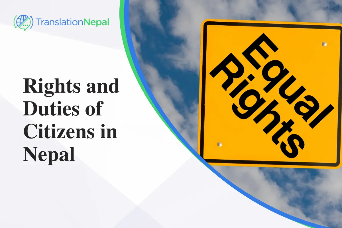 Understanding the Rights and Duties of Citizens in Nepal