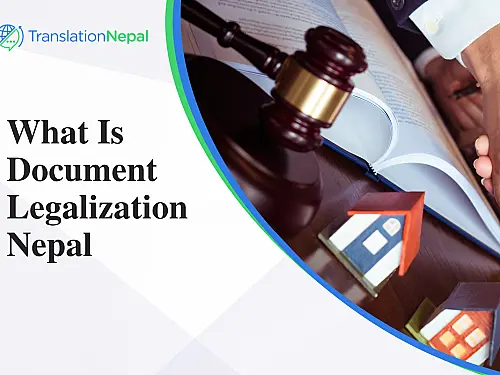 What is document legalization Nepal