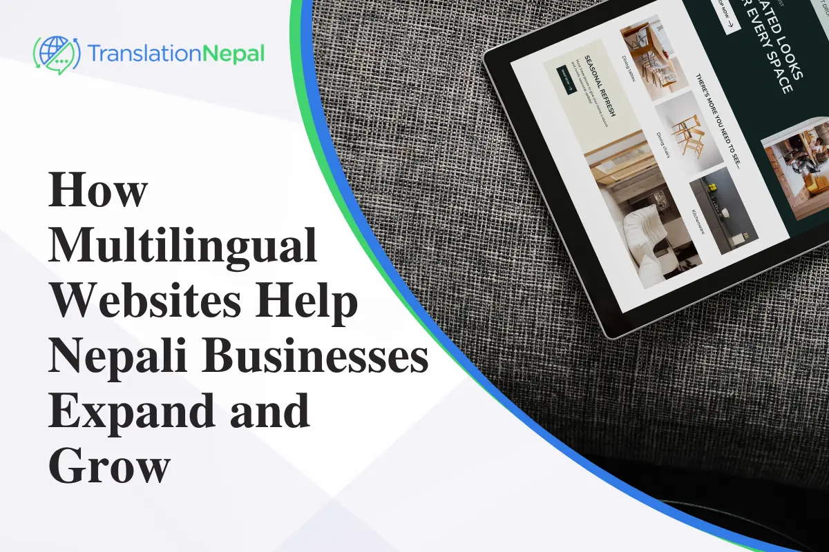 How Multilingual Websites Help Nepali Businesses Expand and Grow