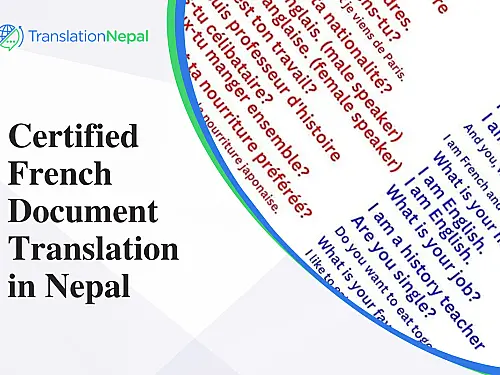 Certified French Document Translation in Nepal: Legal, Business & Immigration