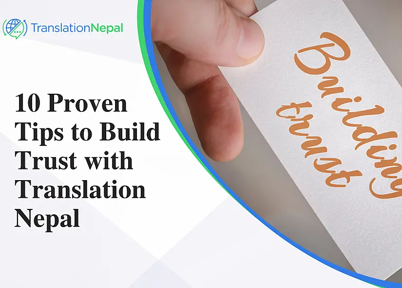 10 Proven Tips to Build Trust with Translation Nepal