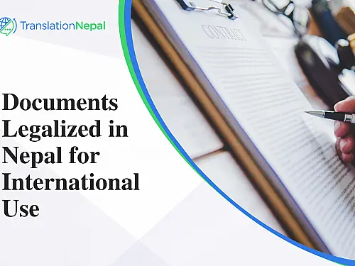 Documents Legalized in Nepal for International Use