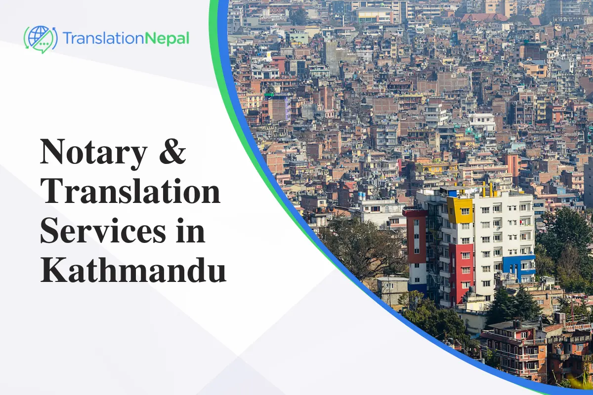 Notary Translation Services Kathmandu