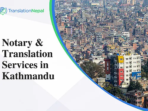 Notary Translation Services Kathmandu