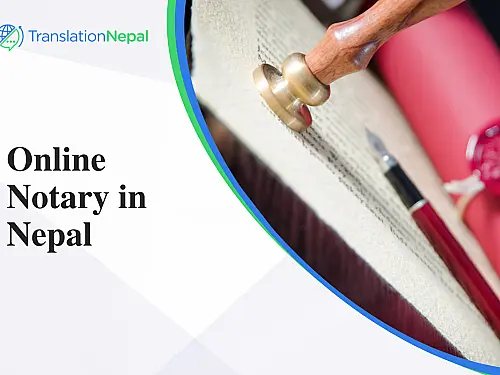 Online Notary in Nepal
