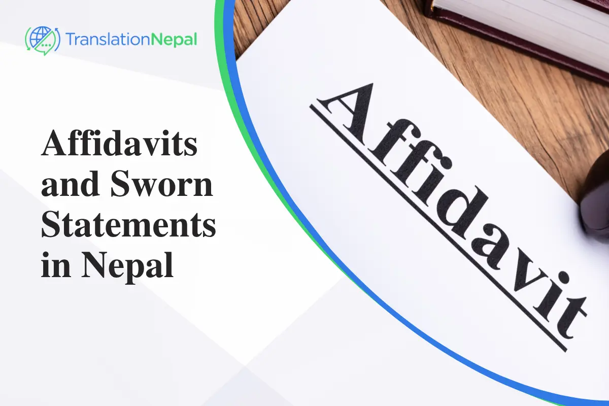 Affidavits and Sworn Statements in Nepal