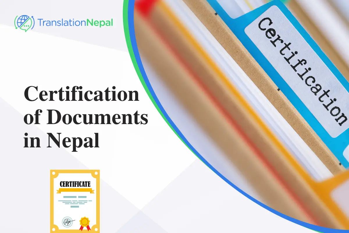 Certification of Documents in Nepal