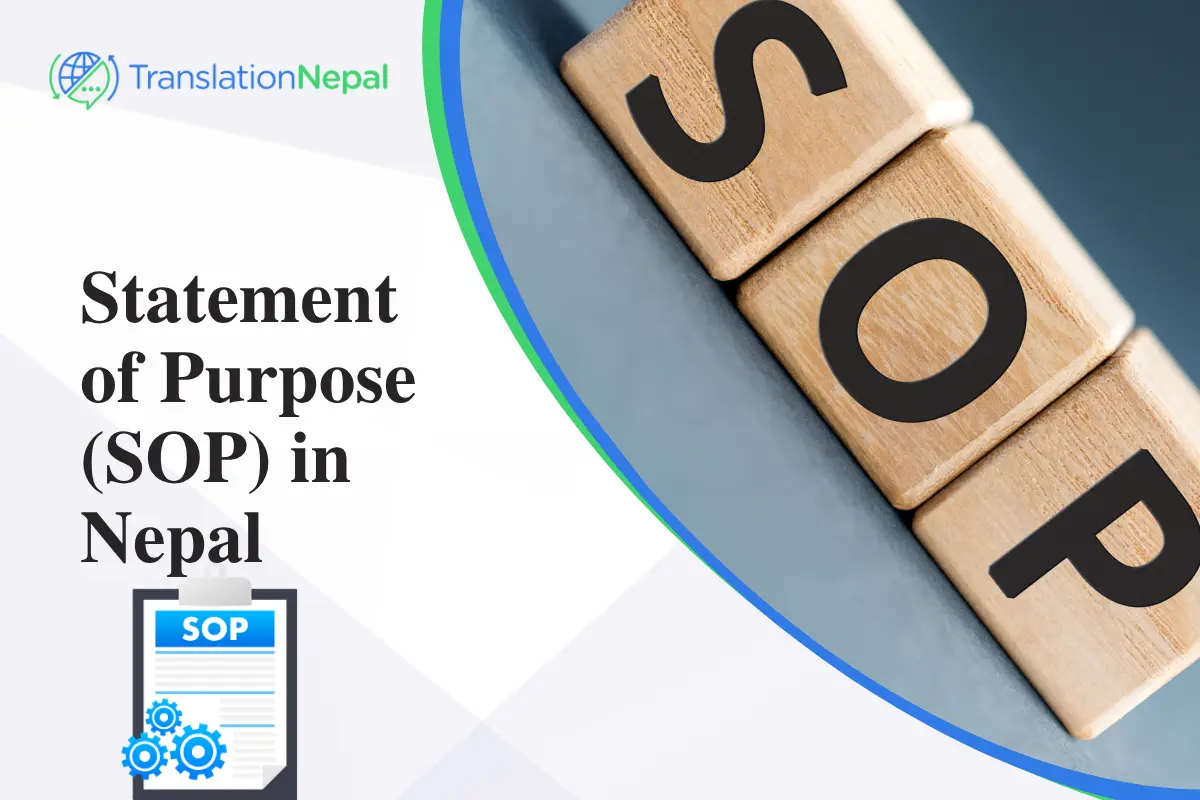 Statement of Purpose (SOP) in Nepal