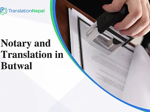 Notary & Translation in Butwal &mdash; Online & Certified (2026)