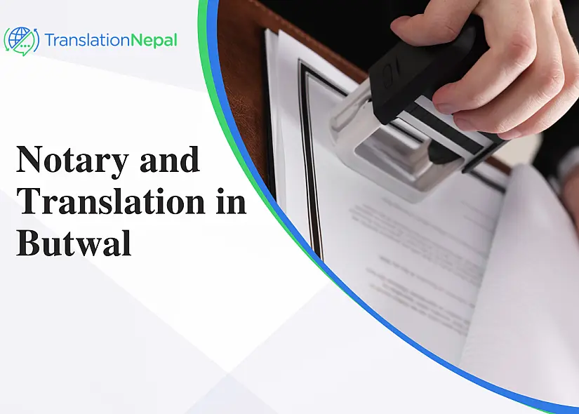 Notary & Translation in Butwal &mdash; Online & Certified (2026)